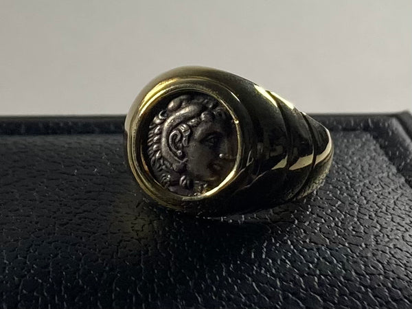 Χρυσό Αντρικό Δαχτυλίδι 14k