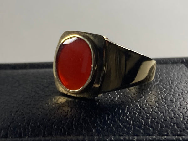 Χρυσό Αντρικό Δαχτυλίδι 14k