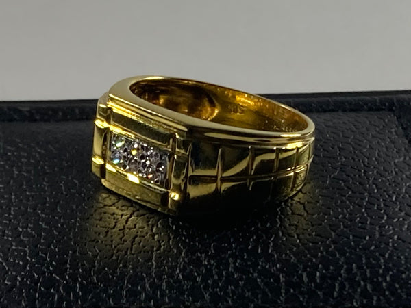 Χρυσό Αντρικό Δαχτυλίδι 14k